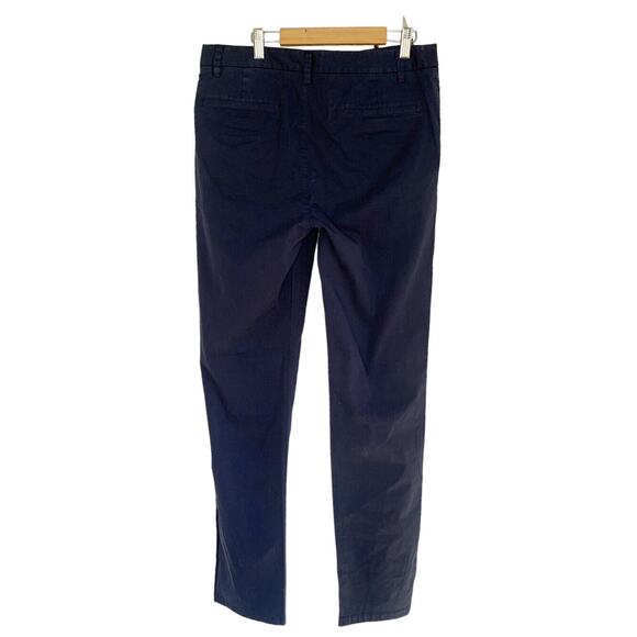Everlane Navy Blue Stretch Straight Chino Pants Mens 31 x32 Cotton Blend NWOT - Picture 2 of 6